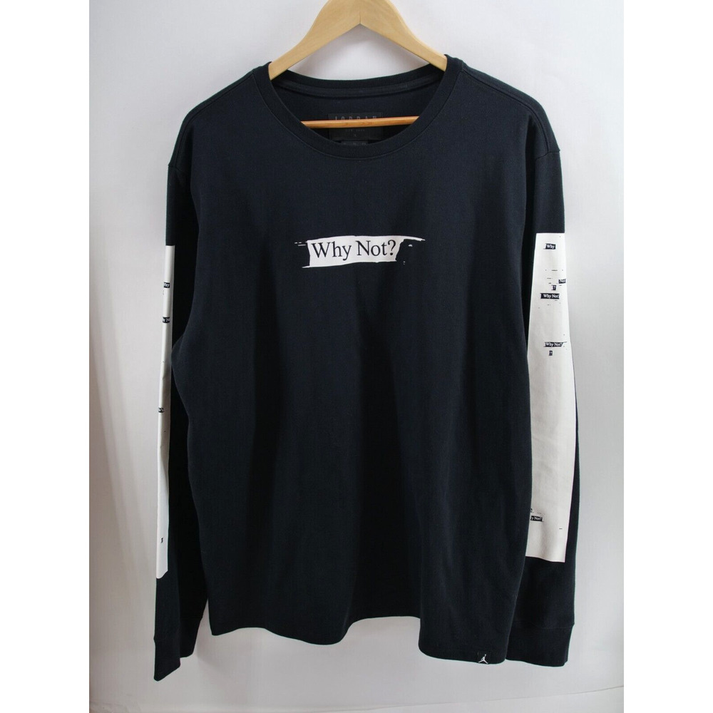 Jordan Why‎ Not Sweatshirt Black Men's XL AA3288-010